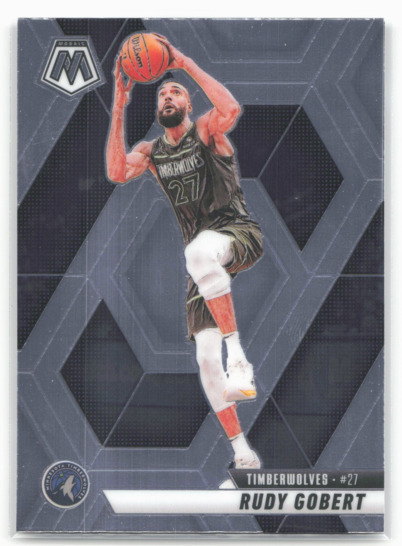 2024-25 Panini Mosaic #89 Rudy Gobert