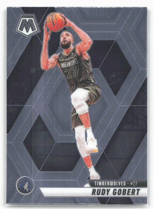 2024-25 Panini Mosaic #89 Rudy Gobert