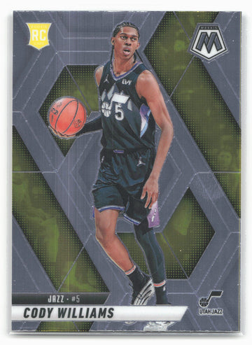 
2024-25 Panini Mosaic #207 Cody Williams