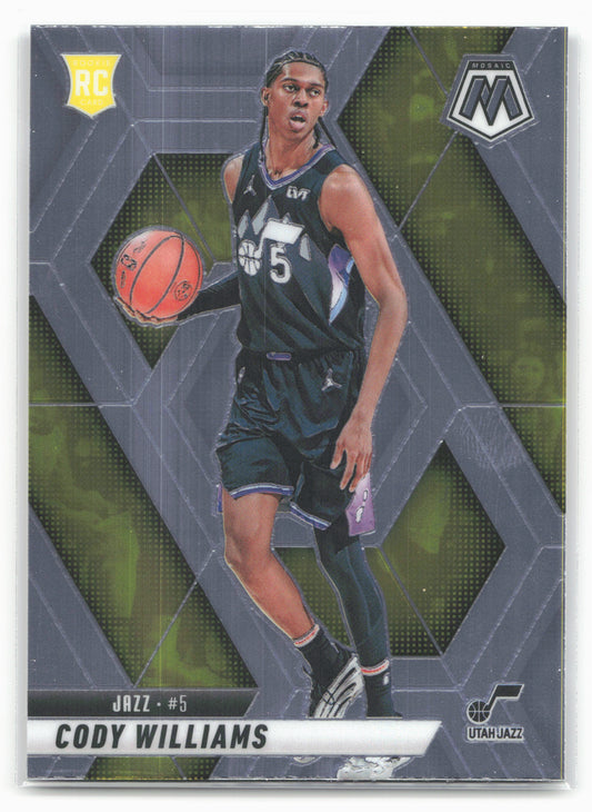 2024-25 Panini Mosaic #207 Cody Williams