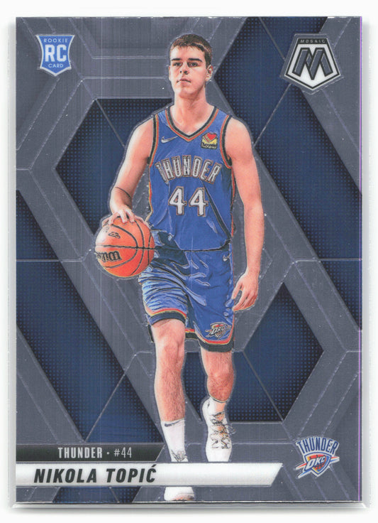 2024-25 Panini Mosaic #242 Nikola Topic