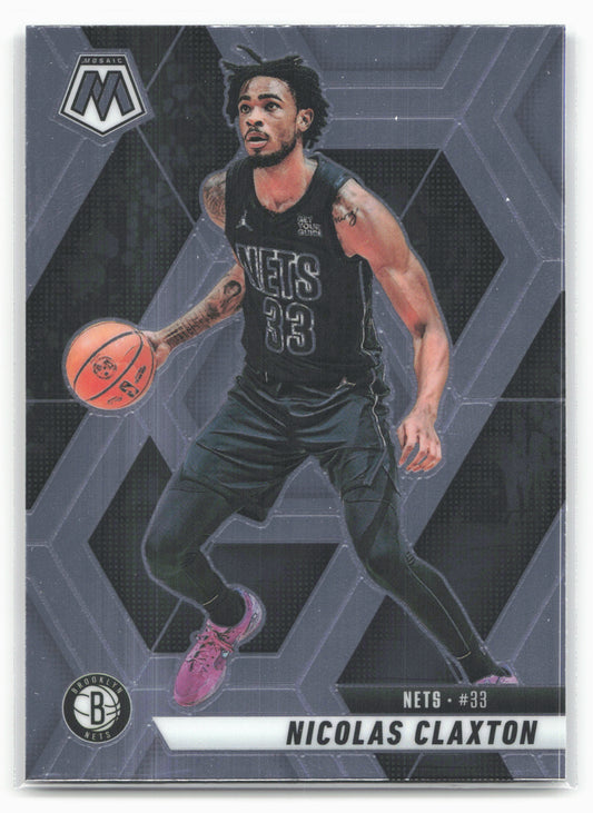 2024-25 Panini Mosaic #106 Nicolas Claxton