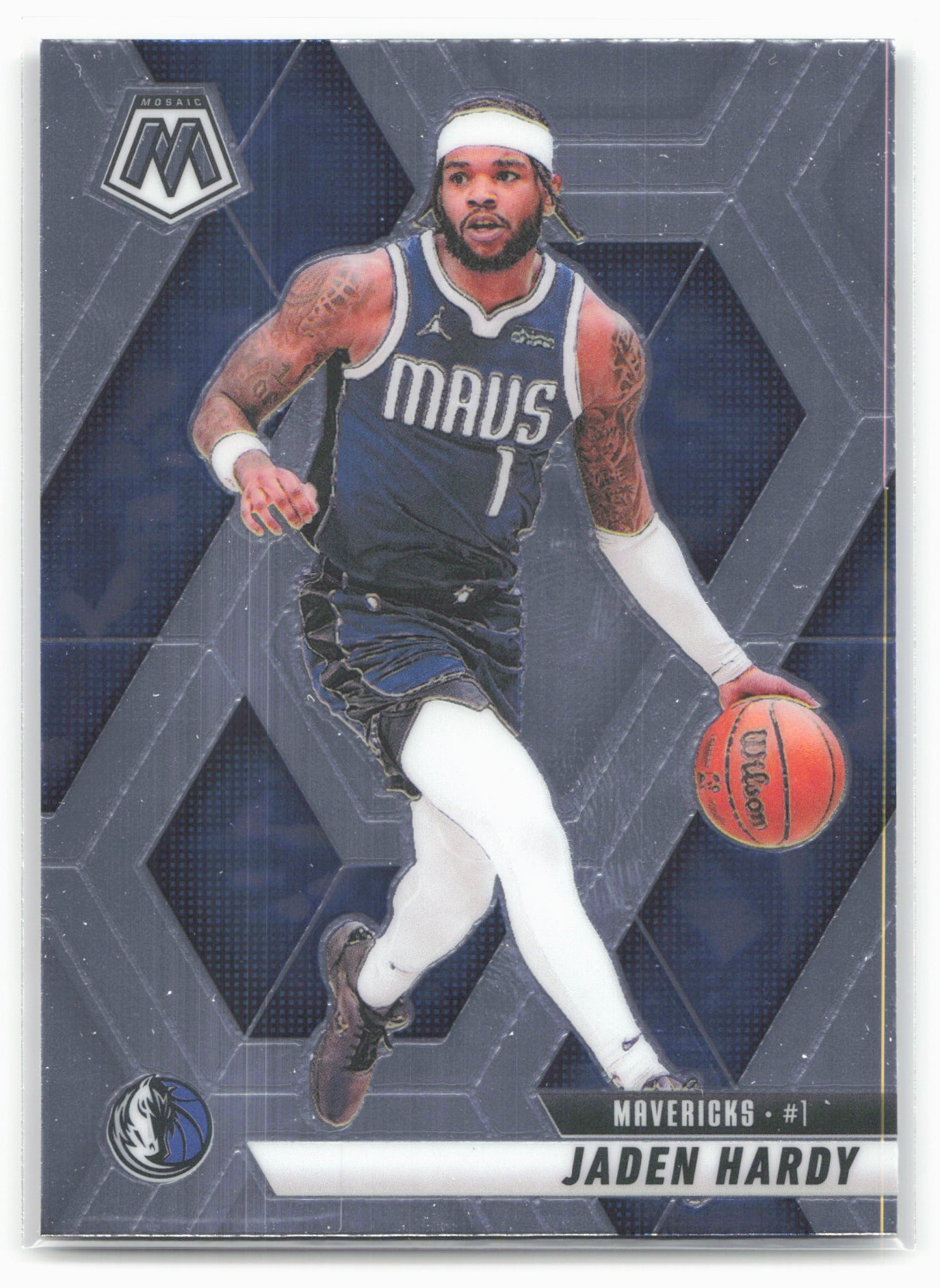 2024-25 Panini Mosaic #99 Jaden Hardy