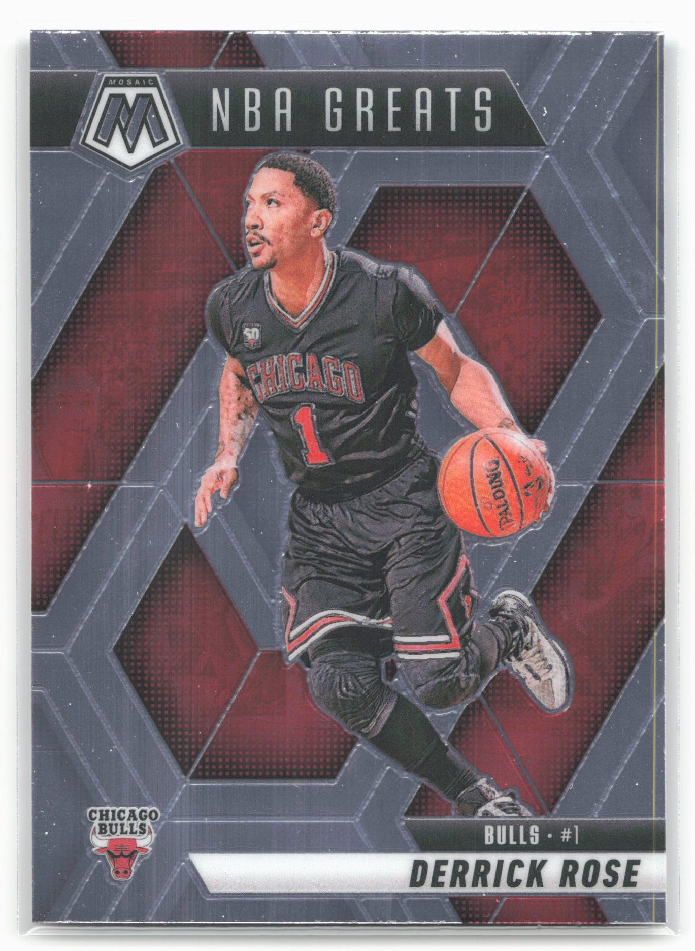 2024-25 Panini Mosaic #292 Derrick Rose