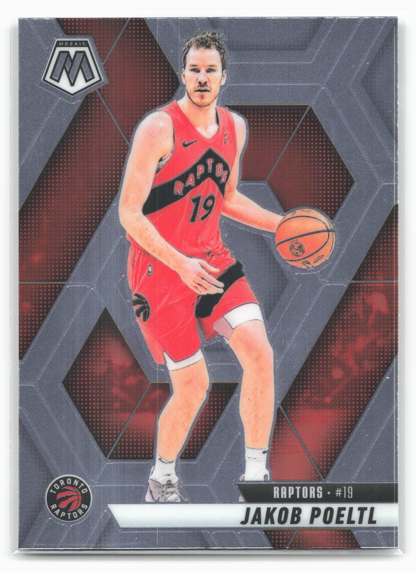 2024-25 Panini Mosaic #162 Jakob Poeltl