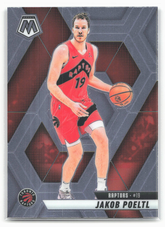 2024-25 Panini Mosaic #162 Jakob Poeltl
