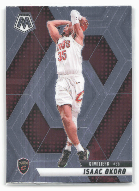 2024-25 Panini Mosaic #12 Isaac Okoro
