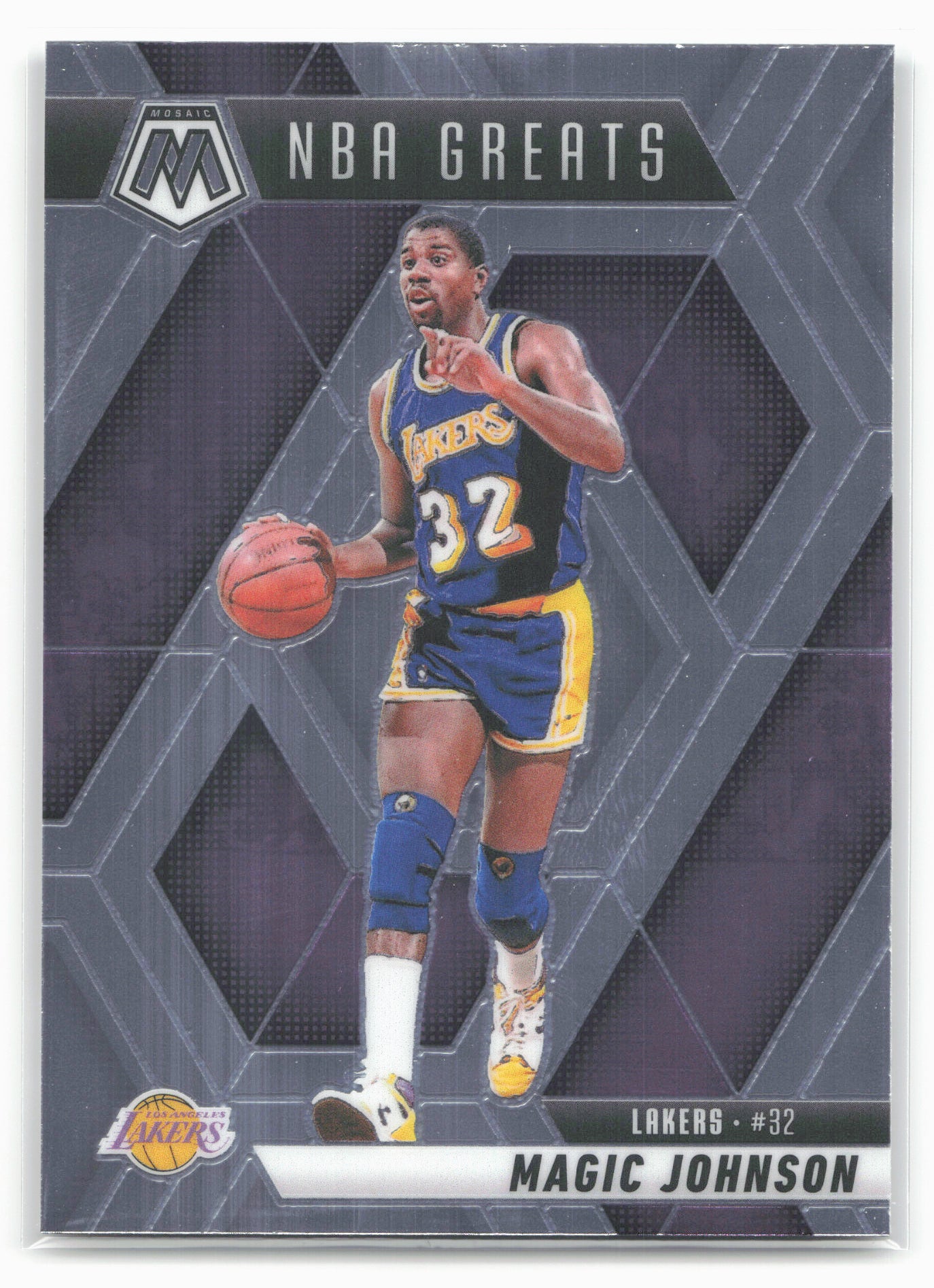 2024-25 Panini Mosaic #296 Magic Johnson