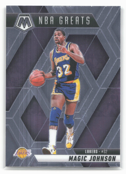 2024-25 Panini Mosaic #296 Magic Johnson