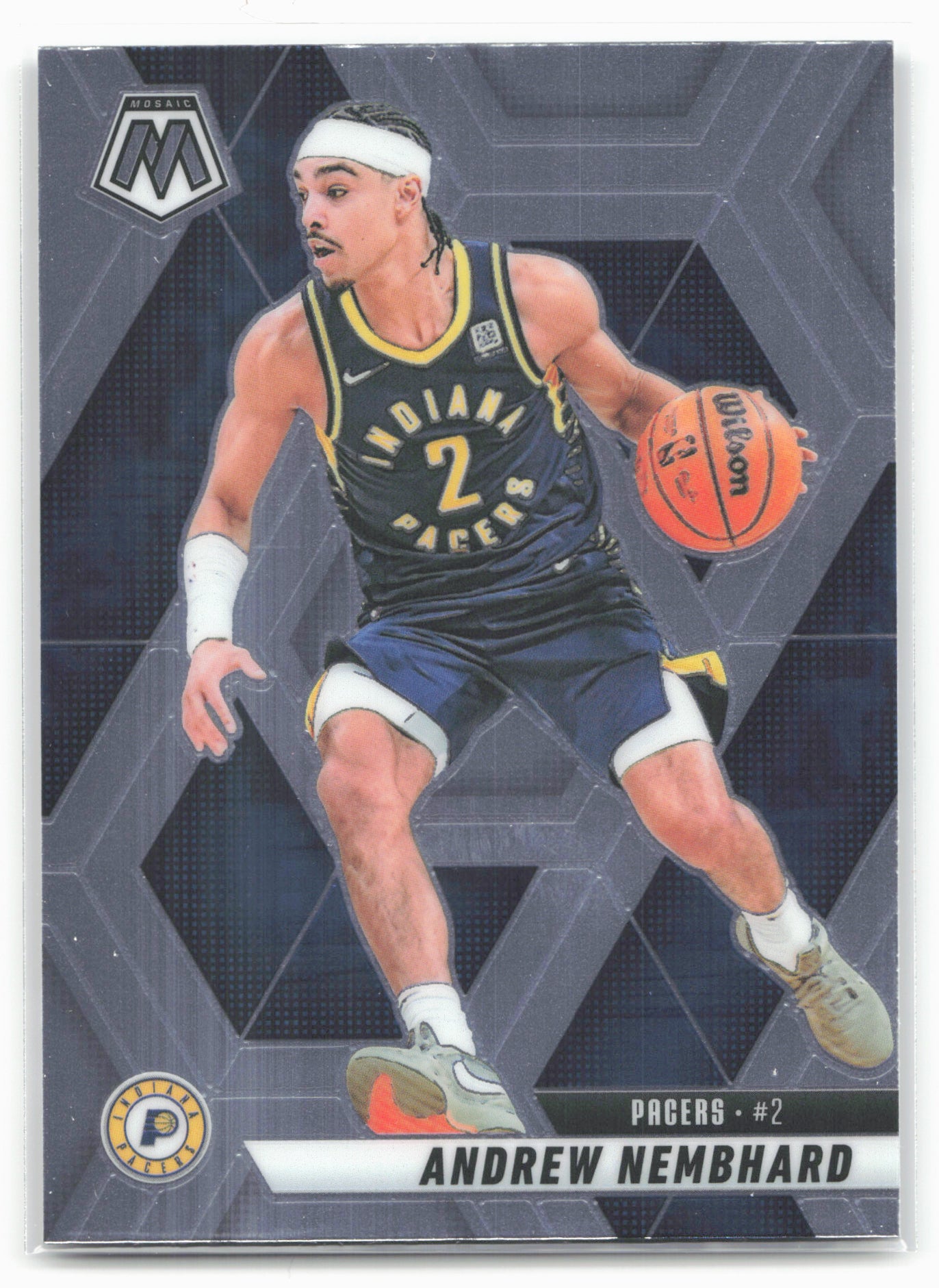 2024-25 Panini Mosaic #108 Andrew Nembhard