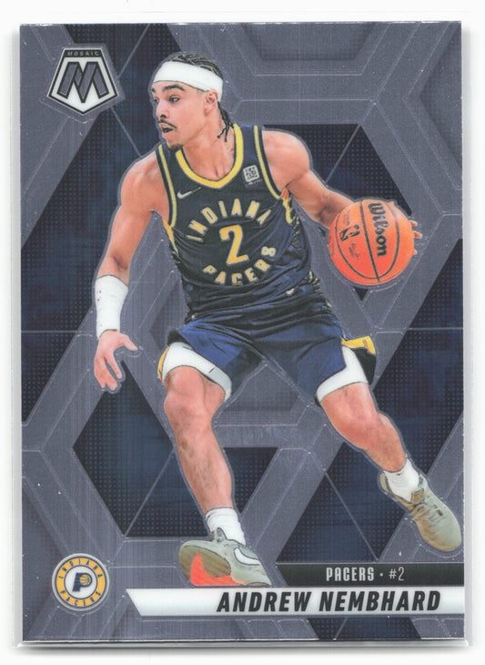 2024-25 Panini Mosaic #108 Andrew Nembhard