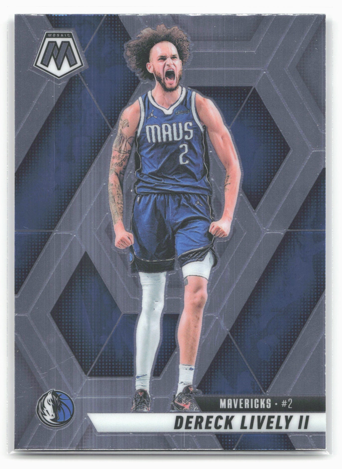 2024-25 Panini Mosaic #115 Dereck Lively II
