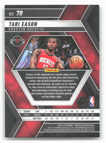2024-25 Panini Mosaic #70 Tari Eason