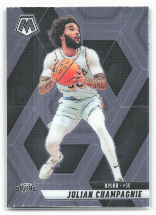 2024-25 Panini Mosaic #109 Julian Champagnie