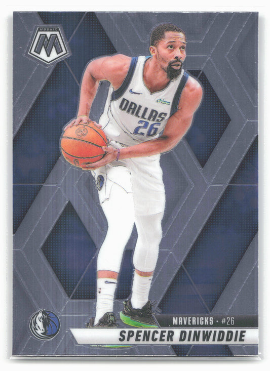2024-25 Panini Mosaic #34 Spencer Dinwiddie