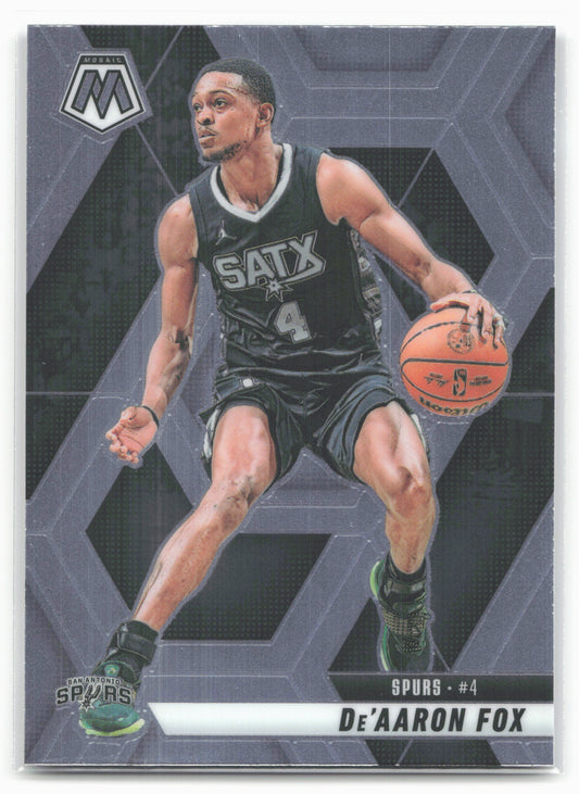 2024-25 Panini Mosaic #124 De’Aaron Fox