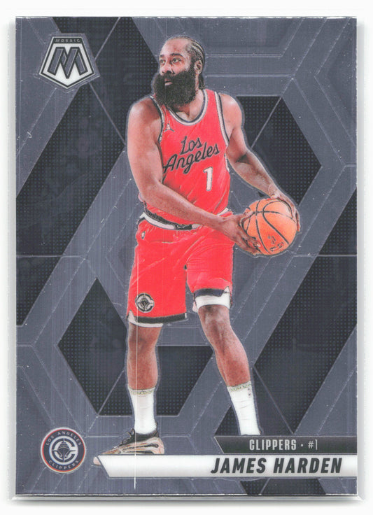 2024-25 Panini Mosaic #42 James Harden