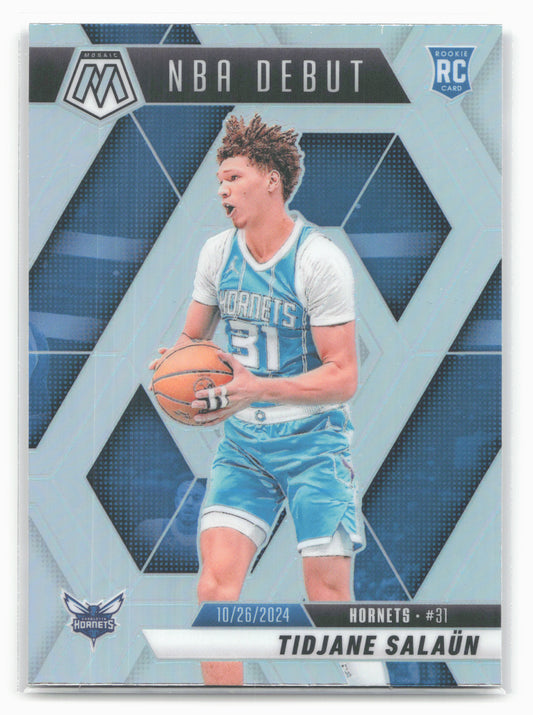 2024-25 Panini Mosaic #268 Tidjane Salaun Silver
