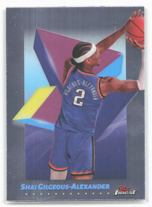 2024-25 Finest #67 Shai Gilgeous-Alexander 20429