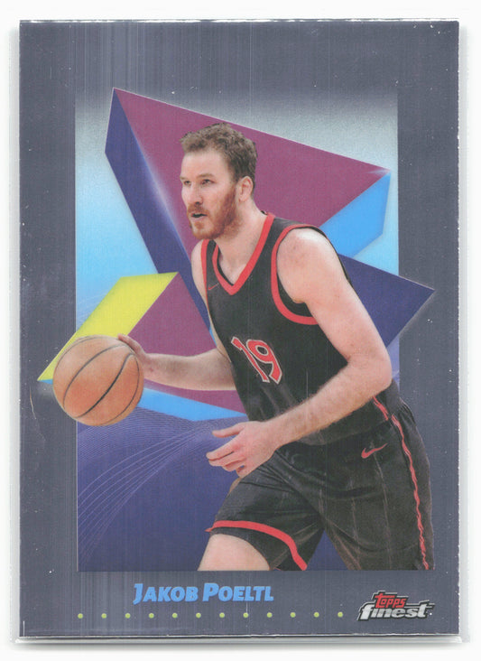 2024-25 Finest #90 Jakob Poeltl 20432