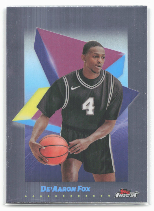 2024-25 Finest #80 De'Aaron Fox 20433