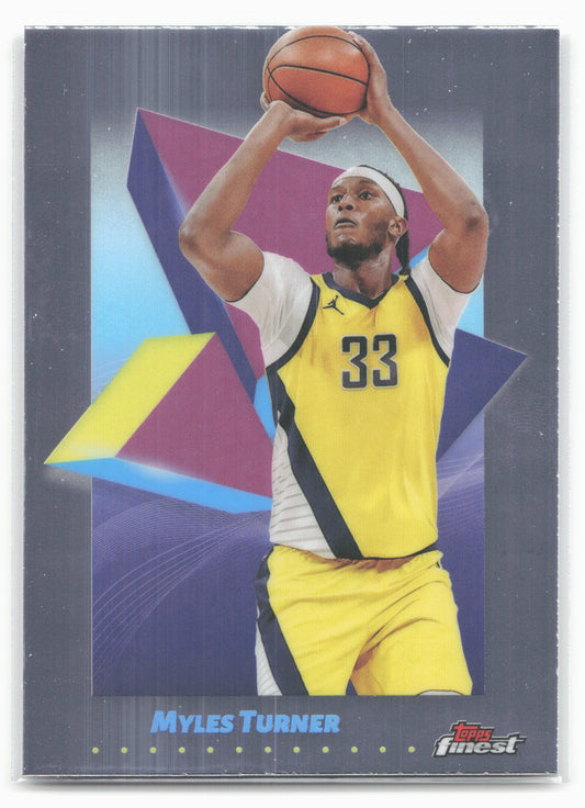 2024-25 Finest #36 Myles Turner 20441