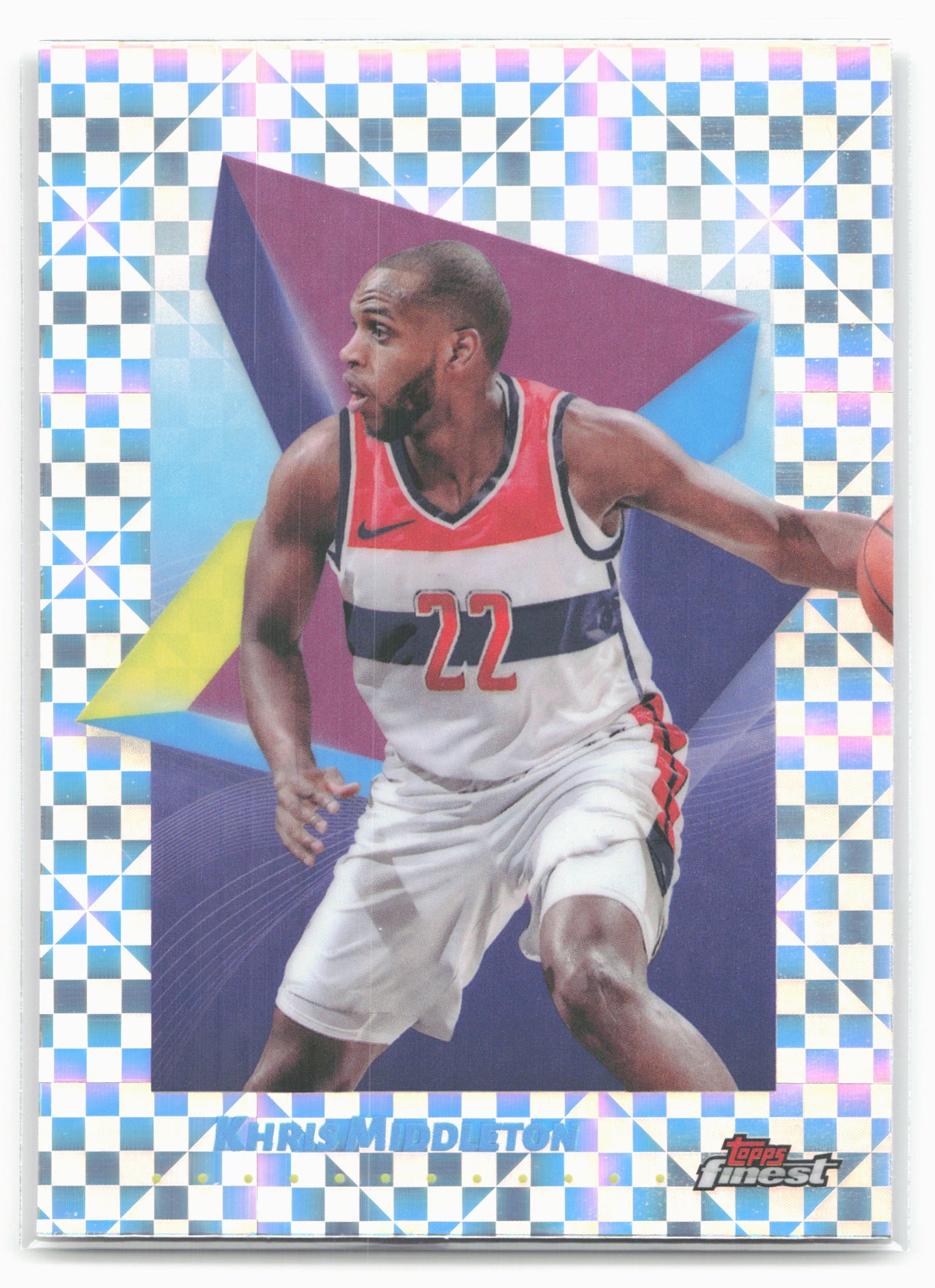 2024-25 Finest #57 Khris Middleton X-Fractor 20457