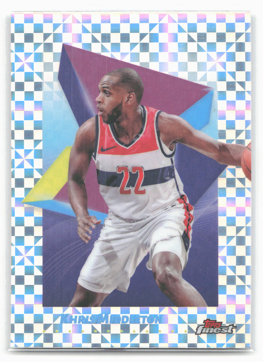2024-25 Finest #57 Khris Middleton X-Fractor 20457