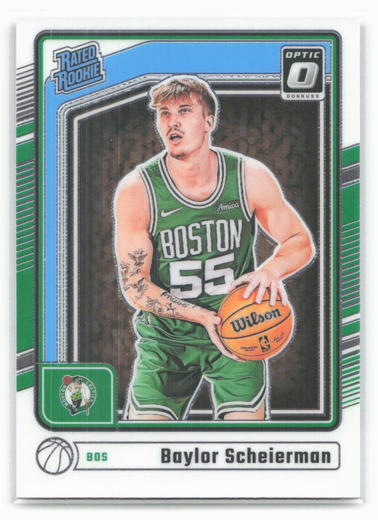 2024-25 Donruss Optic #263 Baylor Scheierman