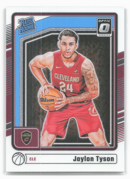 2024-25 Donruss Optic #253 Jaylon Tyson