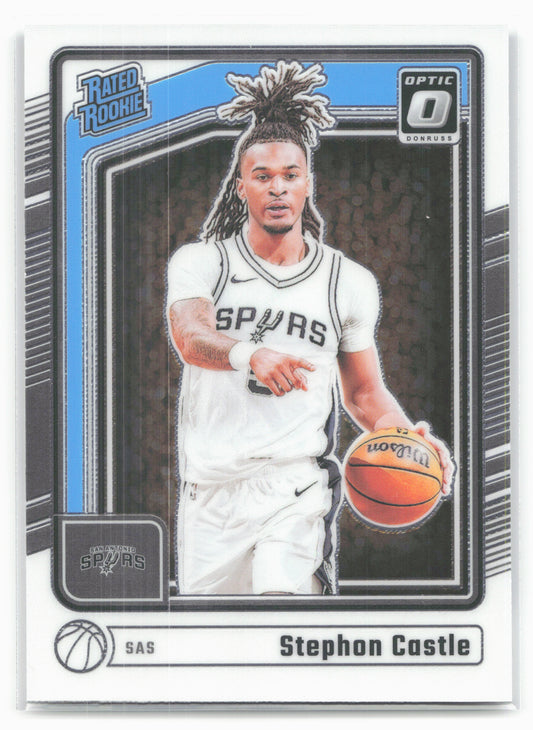 2024-25 Donruss Optic #254 Stephon Castle
