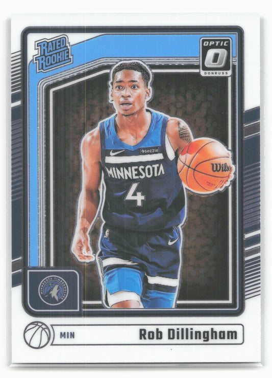 2024-25 Donruss Optic #259 Rob Dillingham