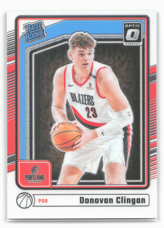2024-25 Donruss Optic #272 Donovan Clingan