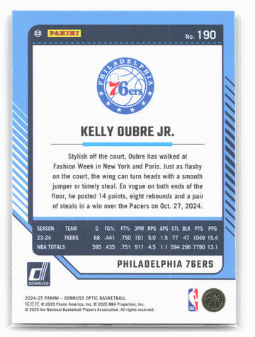 2024-25 Donruss Optic #190 Kelly Oubre Jr.