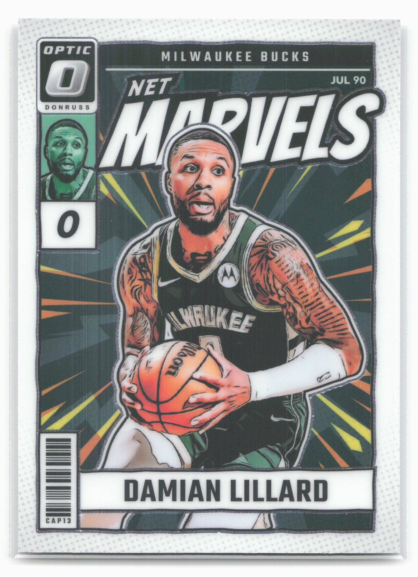 2024-25 Donruss Optic #20 Damian Lillard Net Marvels
