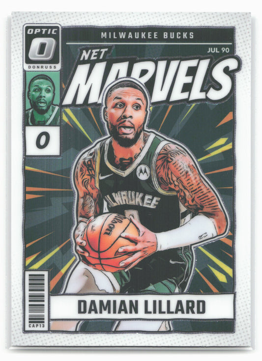 2024-25 Donruss Optic #20 Damian Lillard Net Marvels