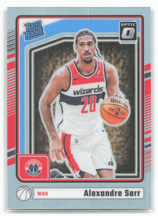 2024-25 Donruss Optic #276 Alexandre Sarr Holo
