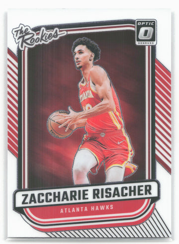 2024-25 Donruss Optic #1 Zaccharie Risacher The Rookies