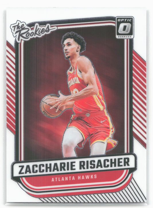 2024-25 Donruss Optic #1 Zaccharie Risacher The Rookies