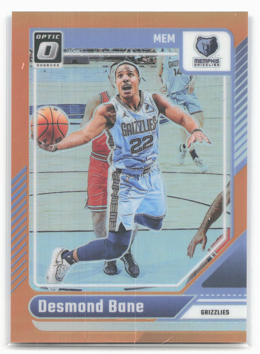 2024-25 Donruss Optic #75 Desmond Bane Orange #/175