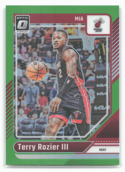 2024-25 Donruss Optic #7 Terry Rozier III Lime Green #/149