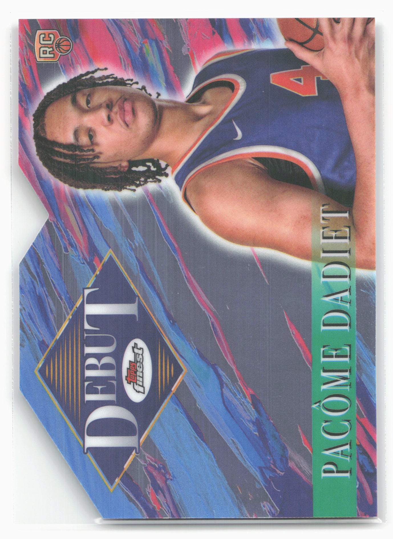 2024-25 Finest #D-28 Pacôme Dadiet Debut