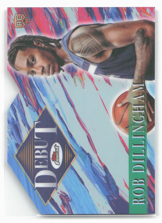 2024-25 Finest #D-3 Rob Dillingham Debut Refractor