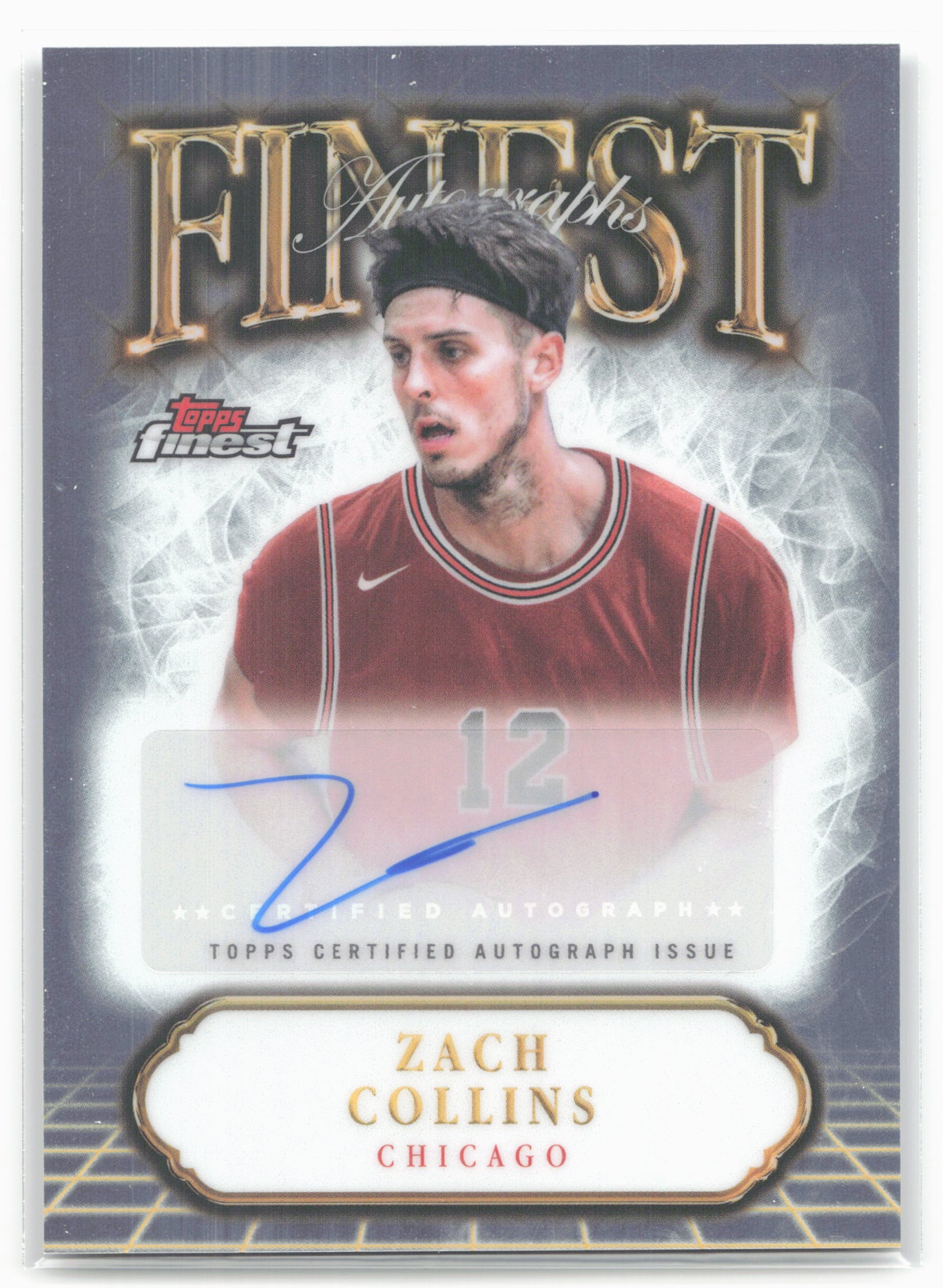 2024-25 Finest #FA-DA Zach Collins Finest Autographs