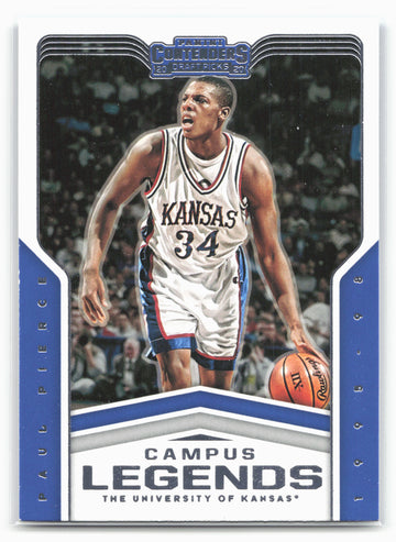 2020 Panini Contenders Draft Picks #22 Paul Pierce Campus Legends 20565