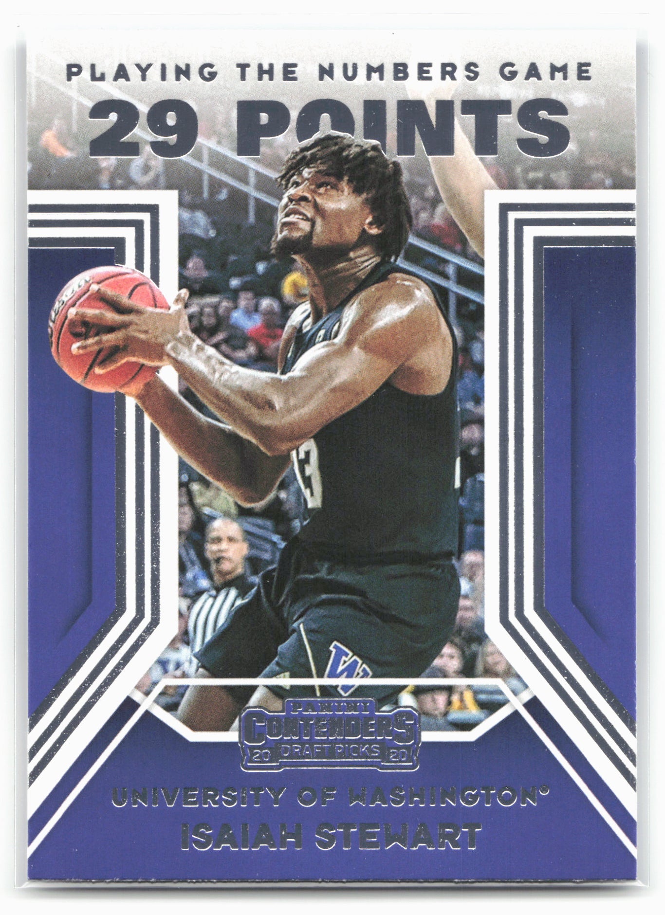 2020 Panini Contenders Draft Picks #25 Isaiah Stewart the Numbers Game 20590