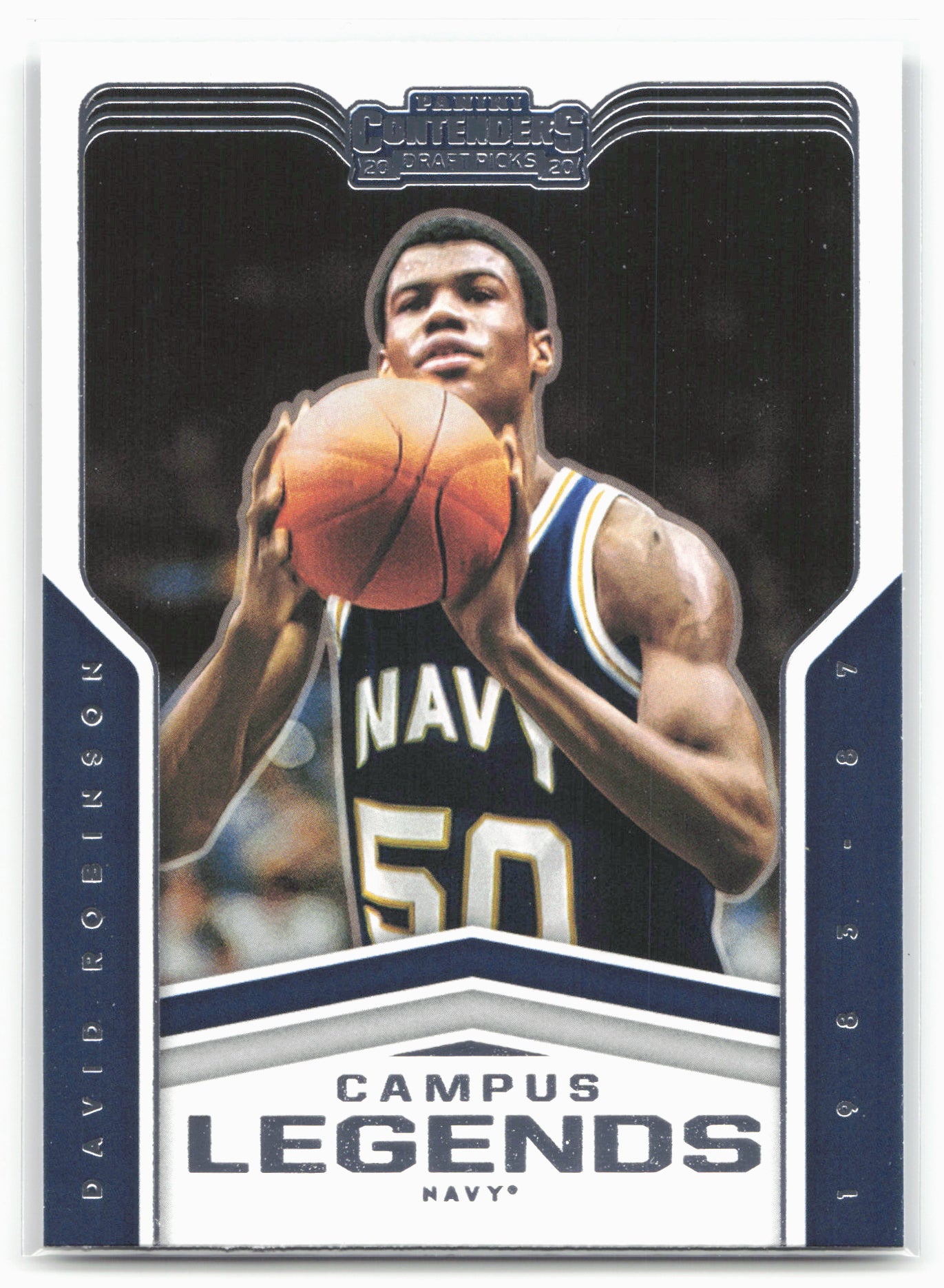 2020 Panini Contenders Draft Picks #18 David Robinson Campus Legends 20591