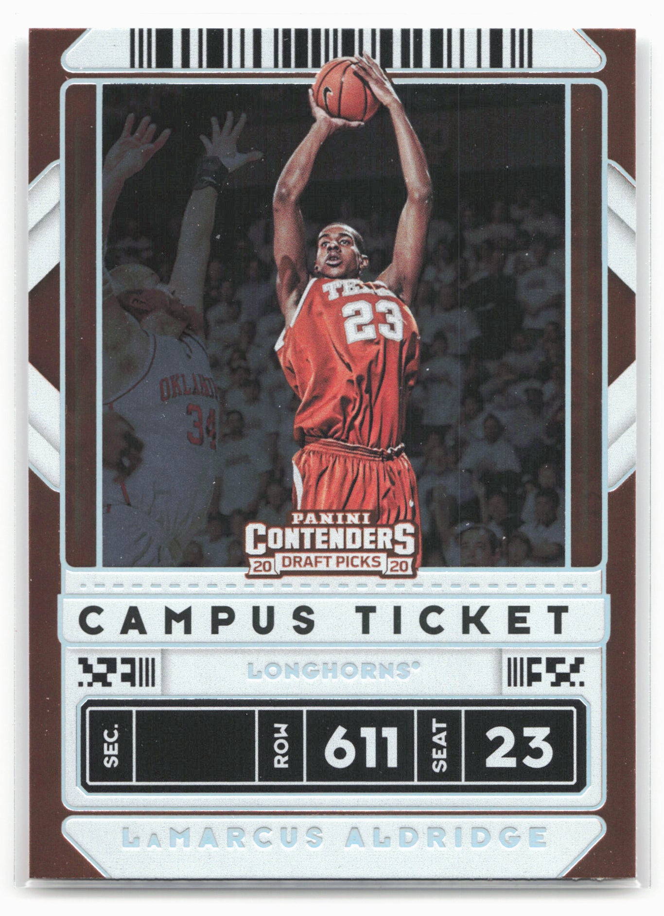 2020 Panini Contenders Draft Picks #48b LaMarcus Aldridge Campus Ticket 20592