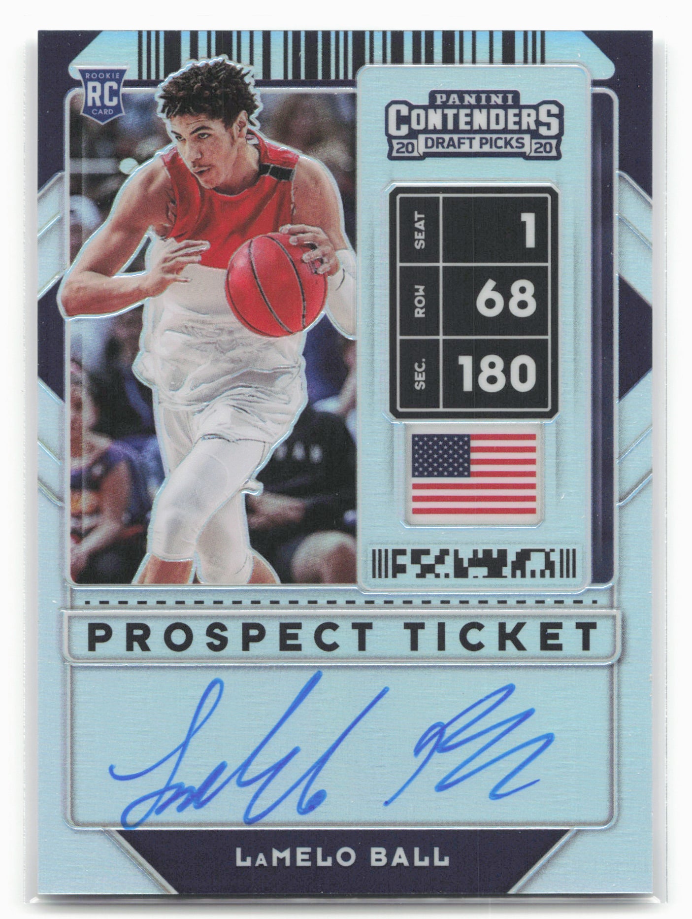 2020 Panini Contenders Draft Picks #54 LaMelo Ball
