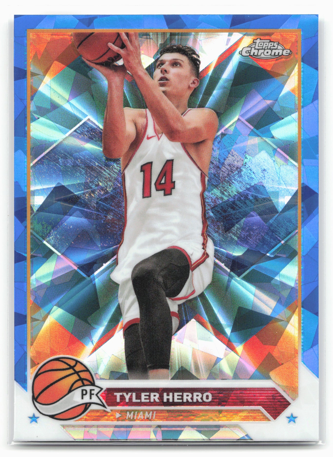 2023-24 Topps Chrome Sapphire Edition #14 Tyler Herro